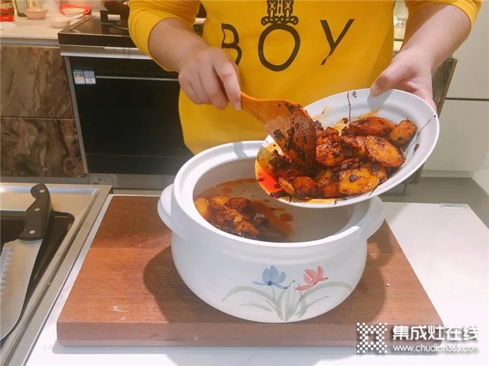 火星人集成灶X7Z土豆燜飯，懶人蒸飯一鍋端！