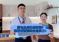 廚電集成灶哪家強(qiáng)？來看看浙派集成灶的企業(yè)實(shí)力！ (1829播放)