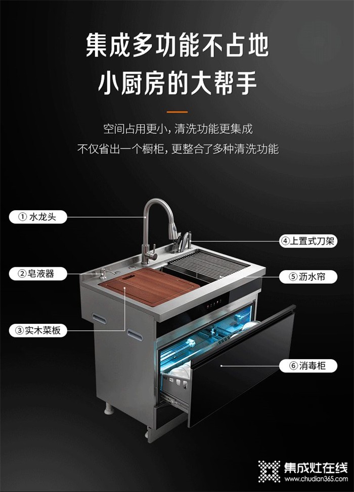 新一代廚房洗切綜合體 | 奧普集成水槽X8重磅上市！