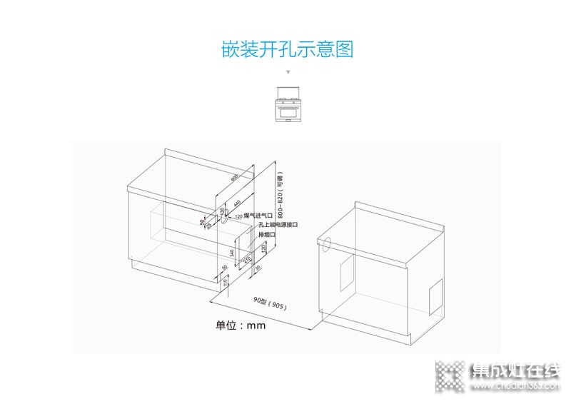 迅達(dá)蒸箱式集成灶 JJZ(Y.T)-FF102-Z