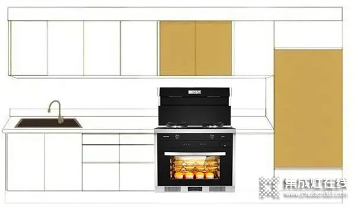 節(jié)省80%廚電，萊普蒸烤消一體集成灶到底有多省空間？