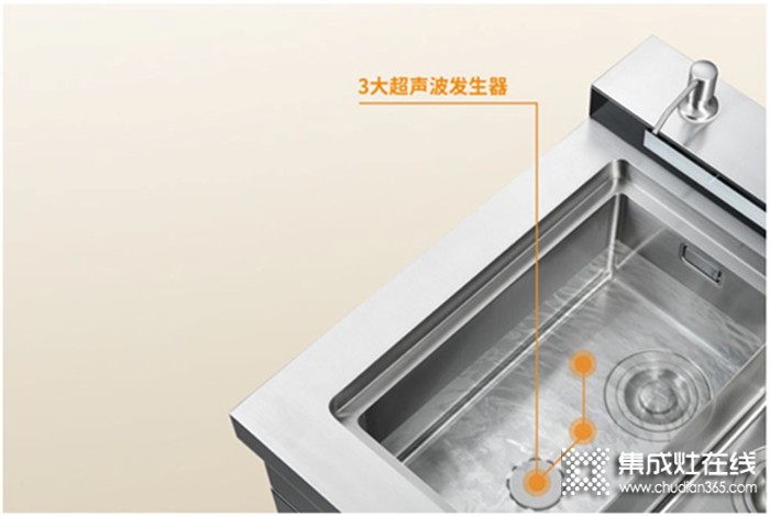 廚房裝修必備神器，金帝S900C2超聲波集成水槽