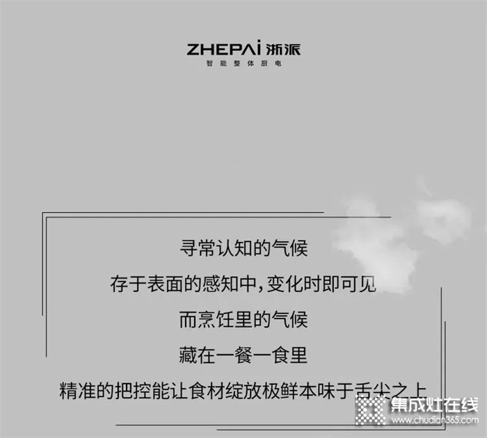 ZHEPAI浙派 BLUE SHADOWS 天翼系列集成灶，愿你往后“食”日，美食常駐